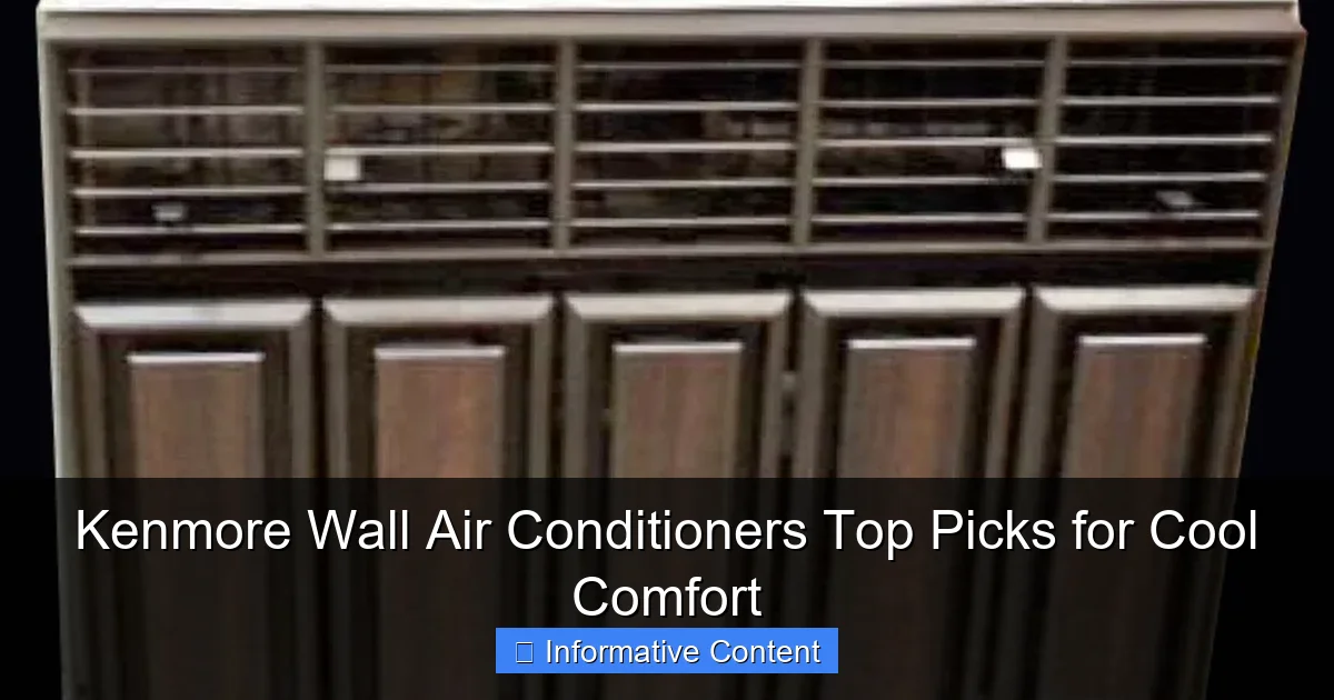 Kenmore Wall Air Conditioners Top Picks for Cool Comfort