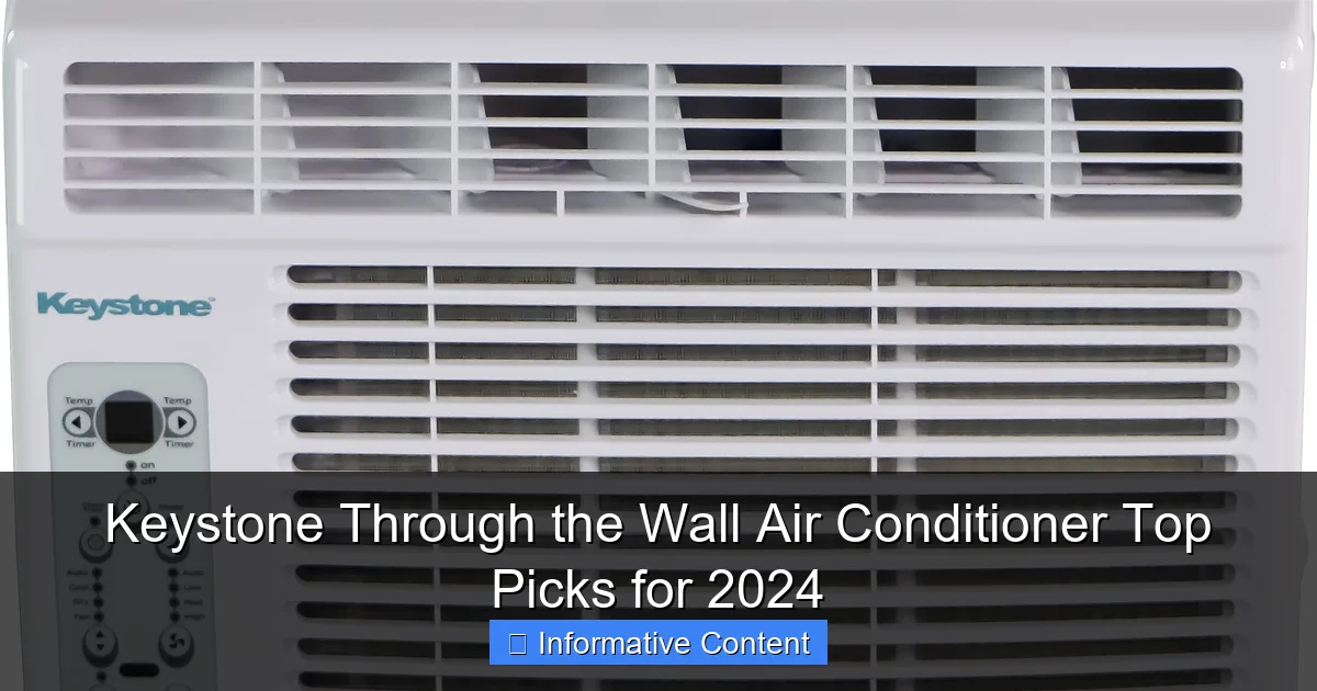 Keystone Through the Wall Air Conditioner Top Picks for 2024