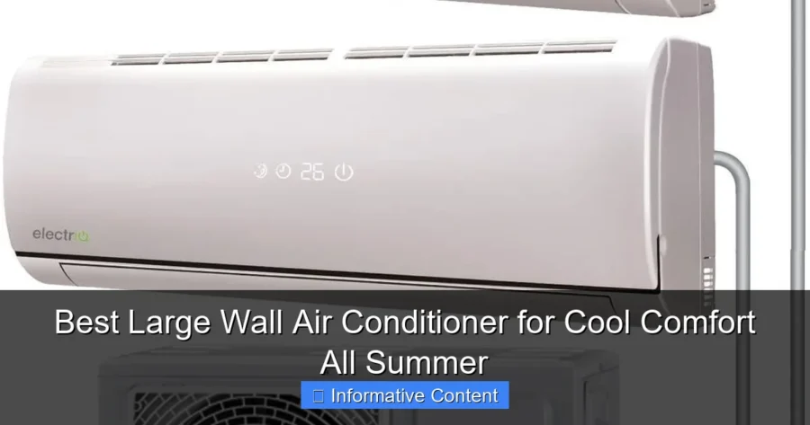 Best Large Wall Air Conditioner for Cool Comfort All Summer