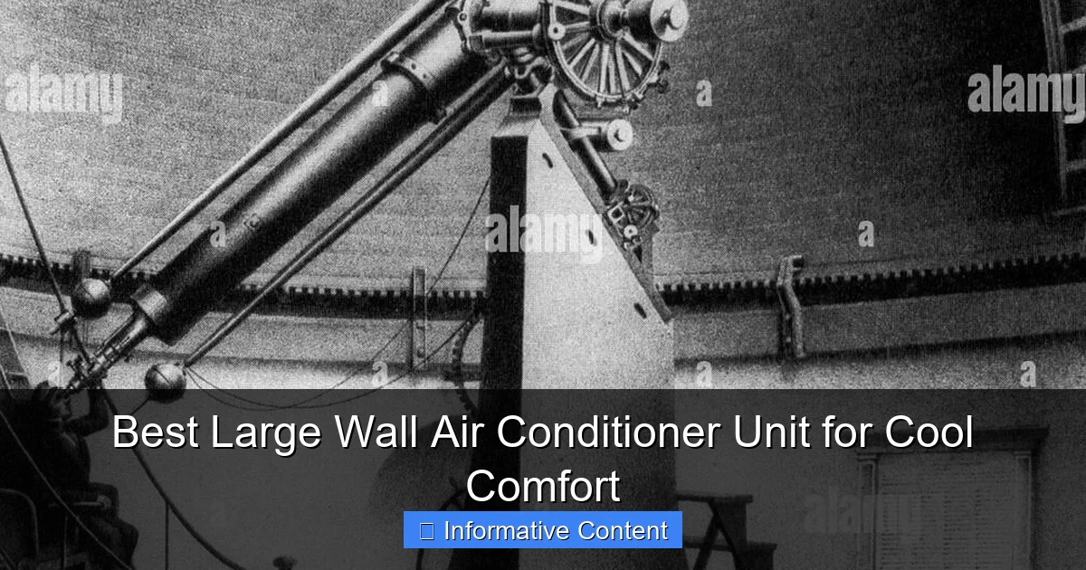 Best Large Wall Air Conditioner Unit for Cool Comfort