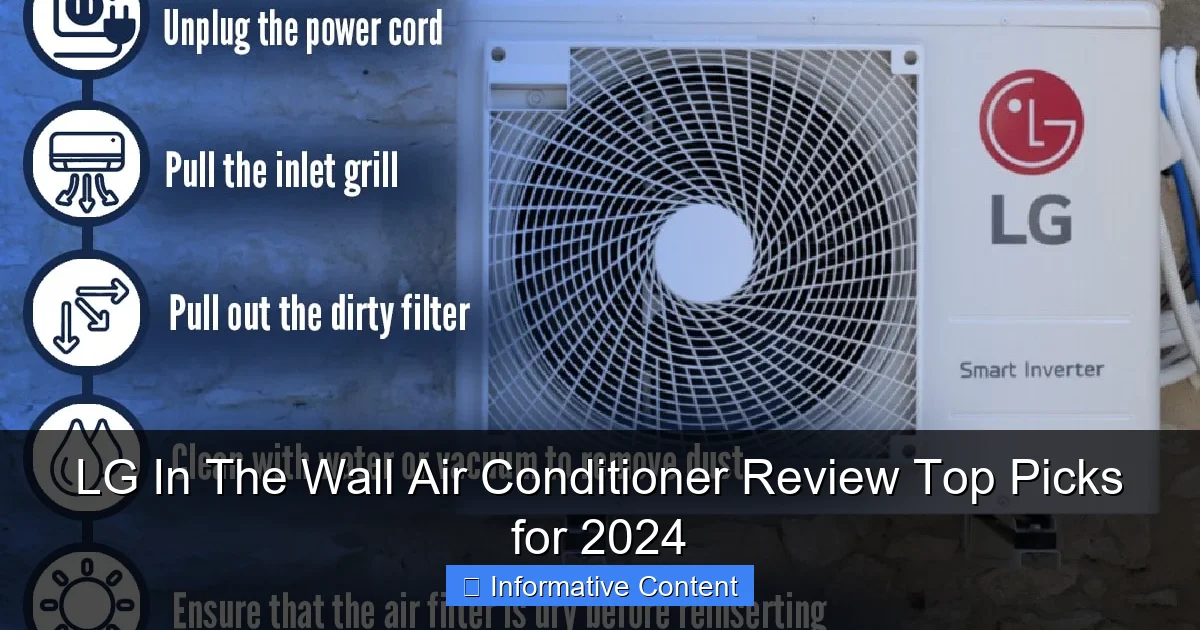 LG In The Wall Air Conditioner Review Top Picks for 2024