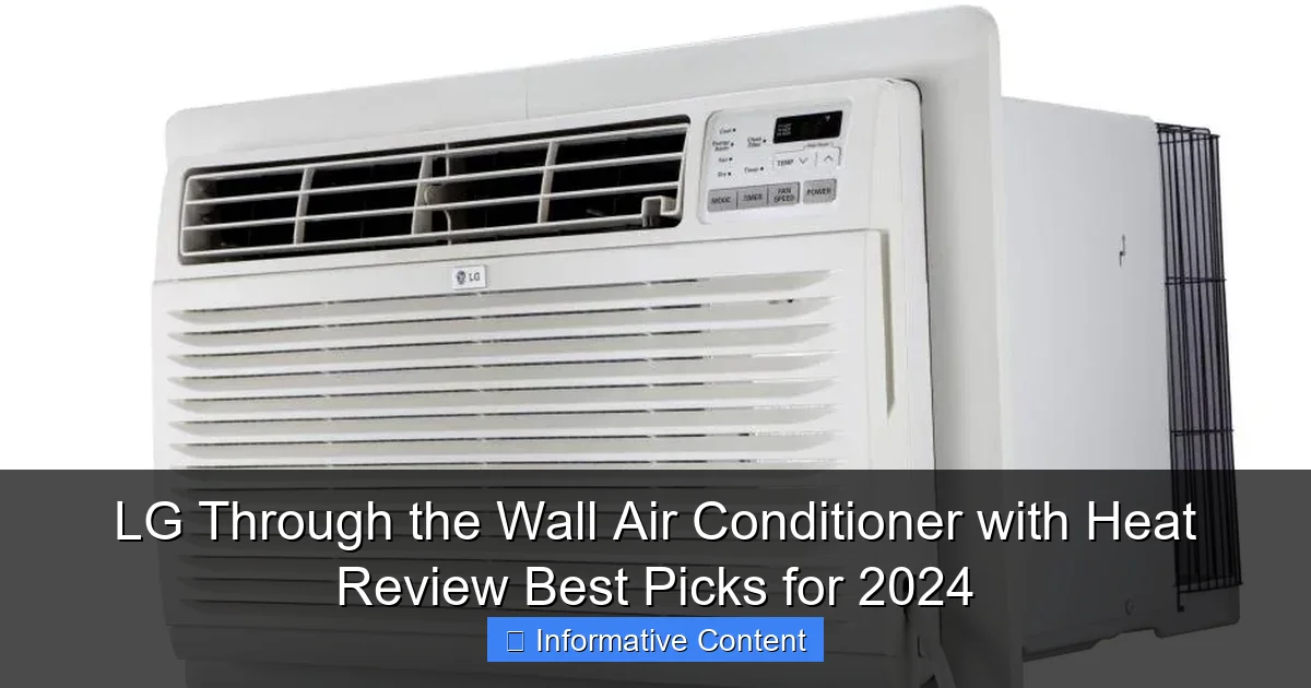 LG Through the Wall Air Conditioner with Heat Review Best Picks for 2024