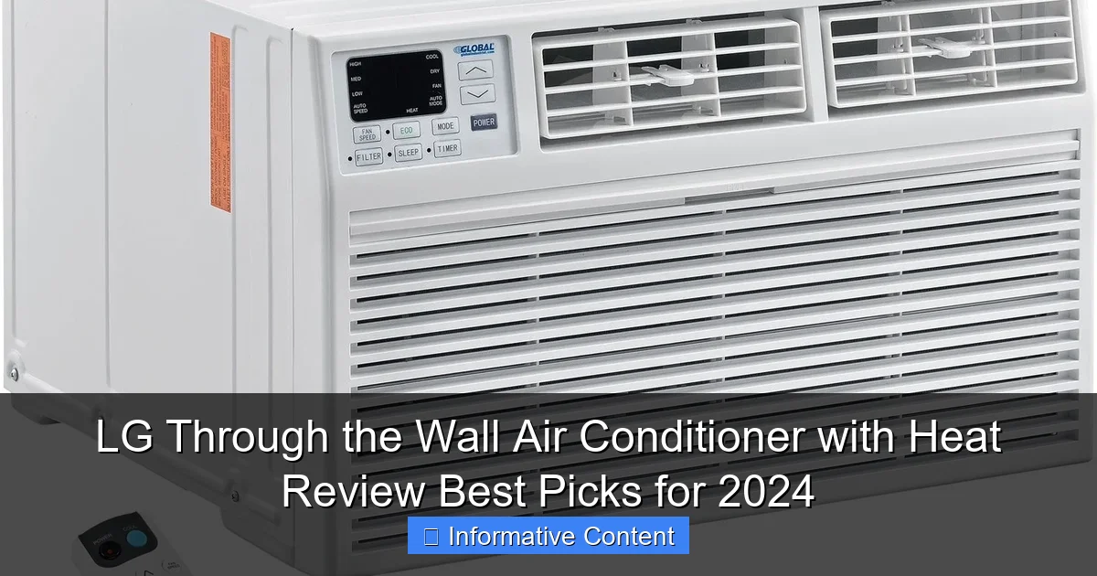 LG Through the Wall Air Conditioner with Heat Review Best Picks for 2024