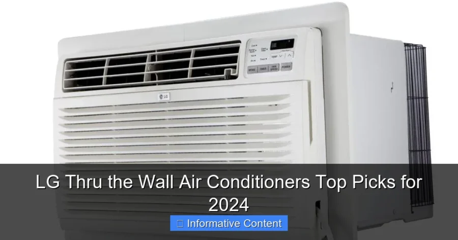 LG Thru the Wall Air Conditioners Top Picks for 2024