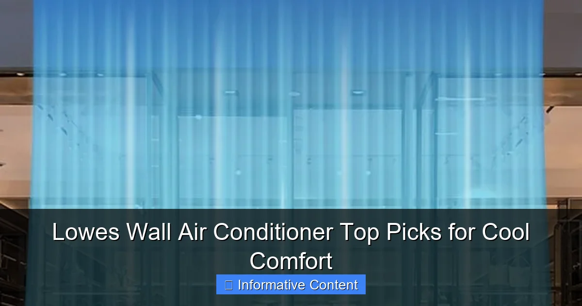 Lowes Wall Air Conditioner Top Picks for Cool Comfort