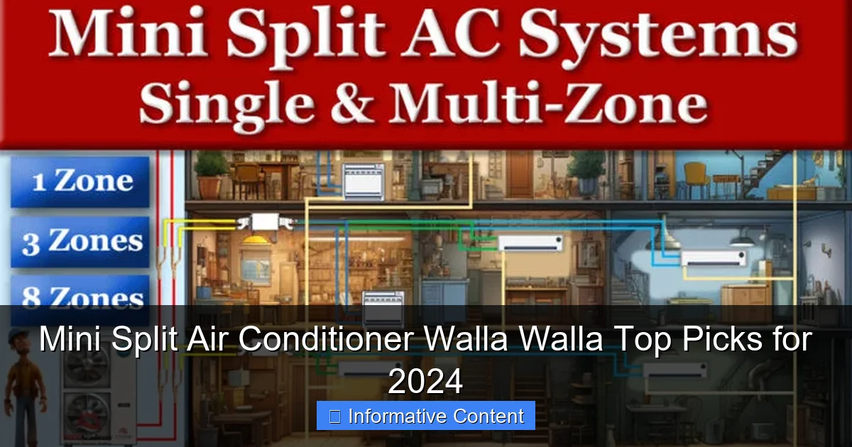Mini Split Air Conditioner Walla Walla Top Picks for 2024