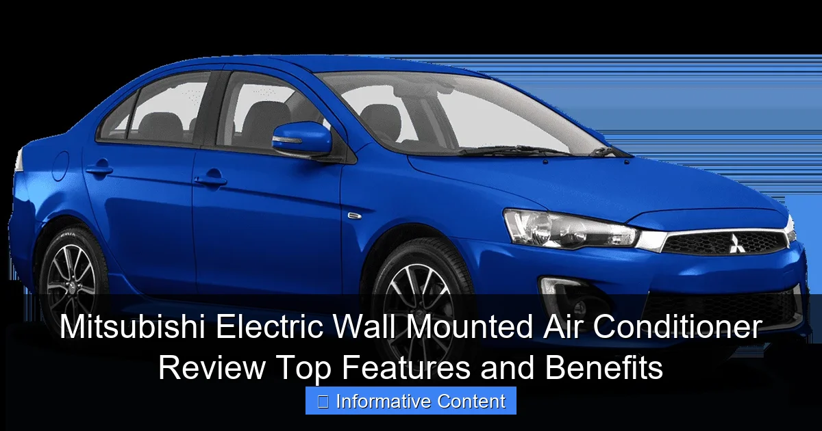 Mitsubishi Electric Wall Mounted Air Conditioner Review Top Features and Benefits