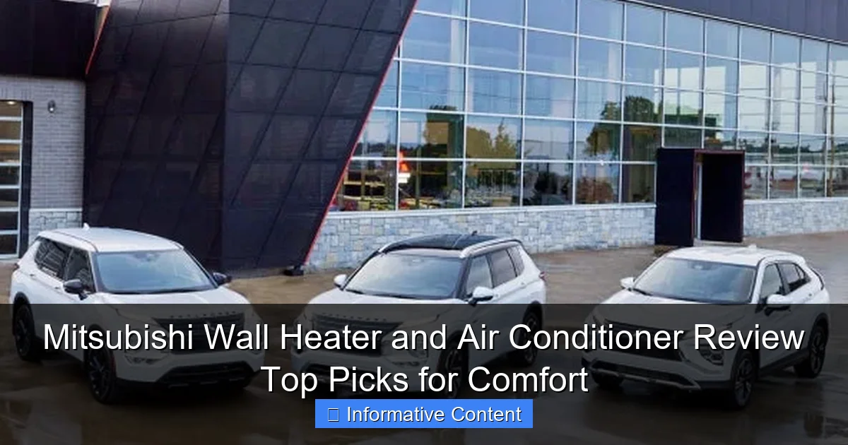 Mitsubishi Wall Heater and Air Conditioner Review Top Picks for Comfort