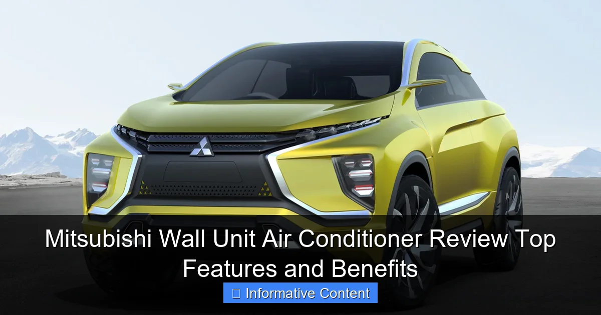 Mitsubishi Wall Unit Air Conditioner Review Top Features and Benefits