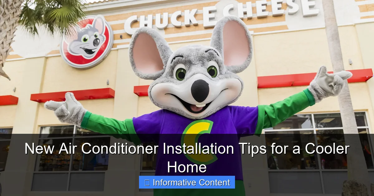 New Air Conditioner Installation Tips for a Cooler Home