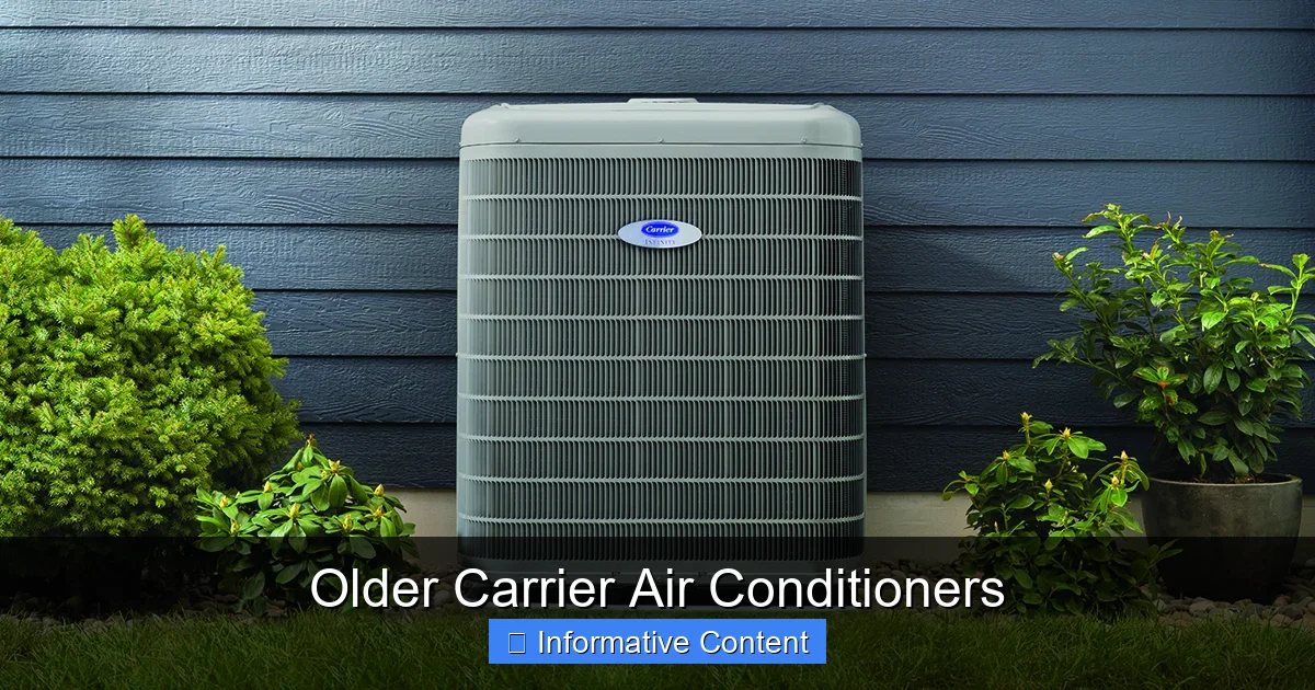 Older Carrier Air Conditioners