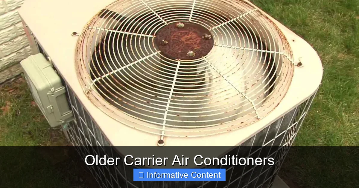 Older Carrier Air Conditioners