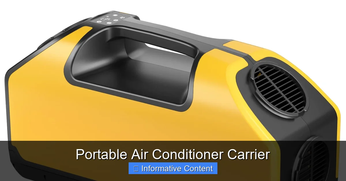 Portable Air Conditioner Carrier
