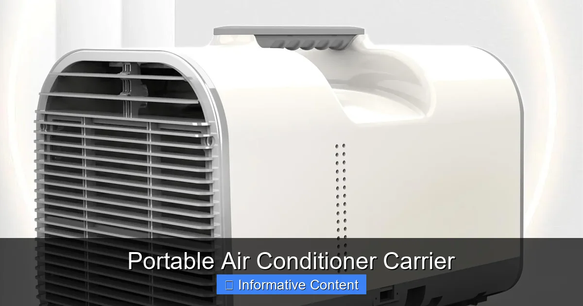 Portable Air Conditioner Carrier