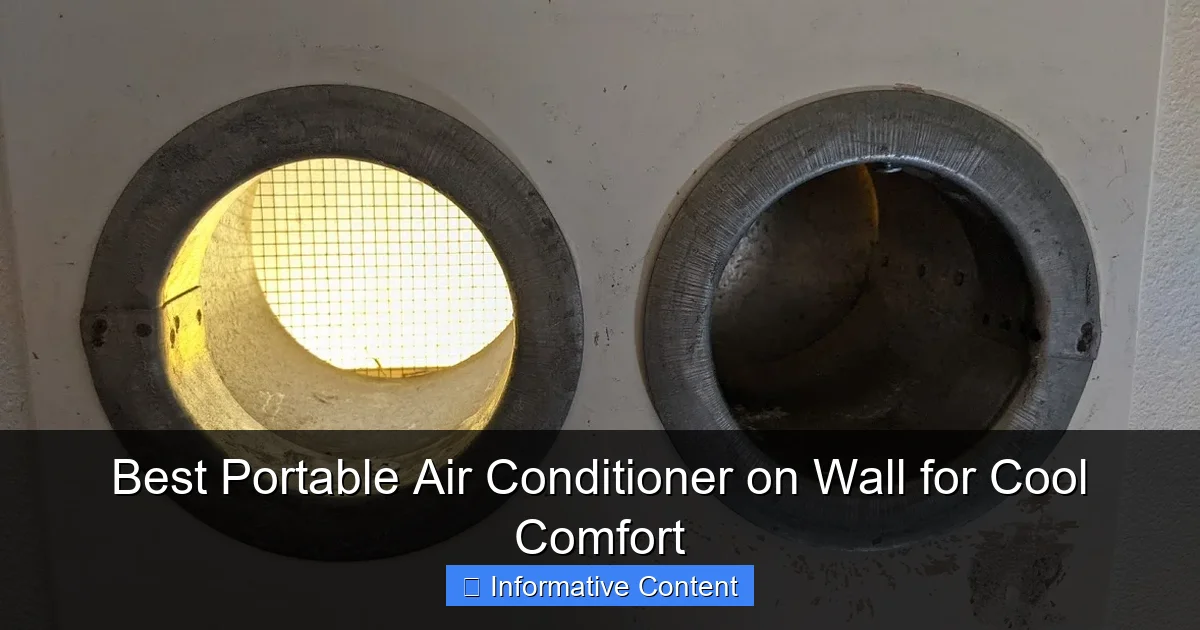Best Portable Air Conditioner on Wall for Cool Comfort