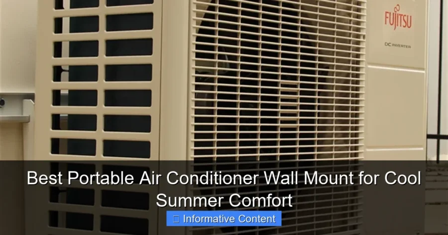 Best Portable Air Conditioner Wall Mount for Cool Summer Comfort