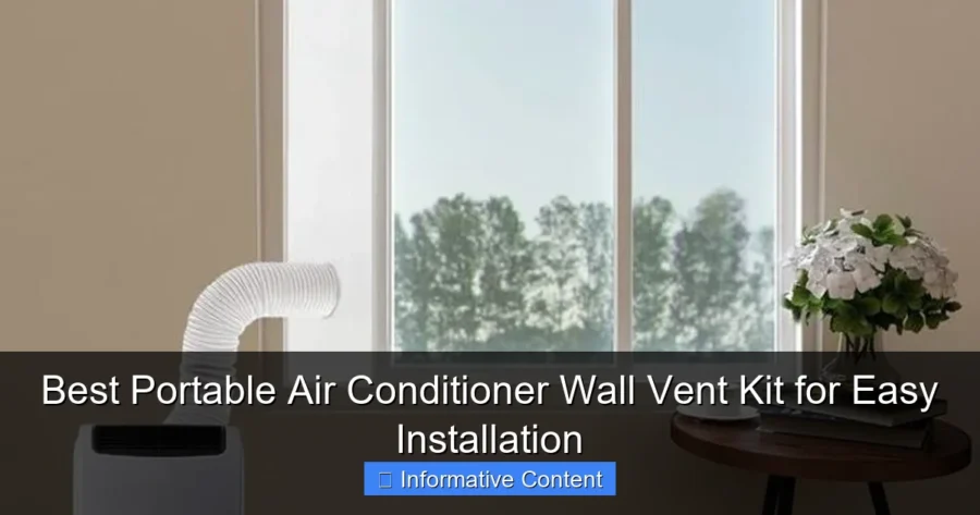 Best Portable Air Conditioner Wall Vent Kit for Easy Installation