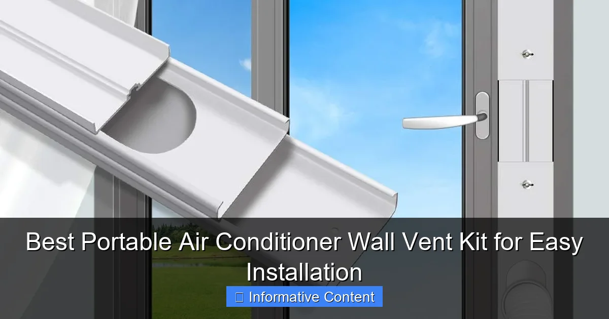 Best Portable Air Conditioner Wall Vent Kit for Easy Installation