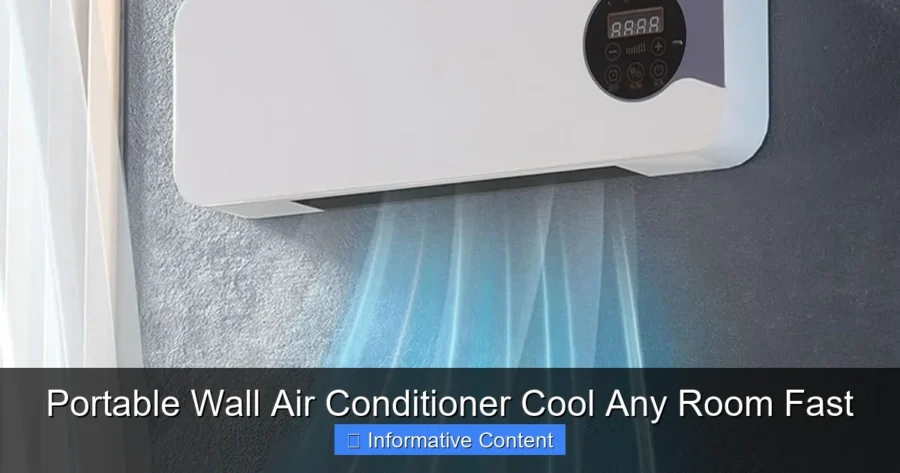 Portable Wall Air Conditioner Cool Any Room Fast