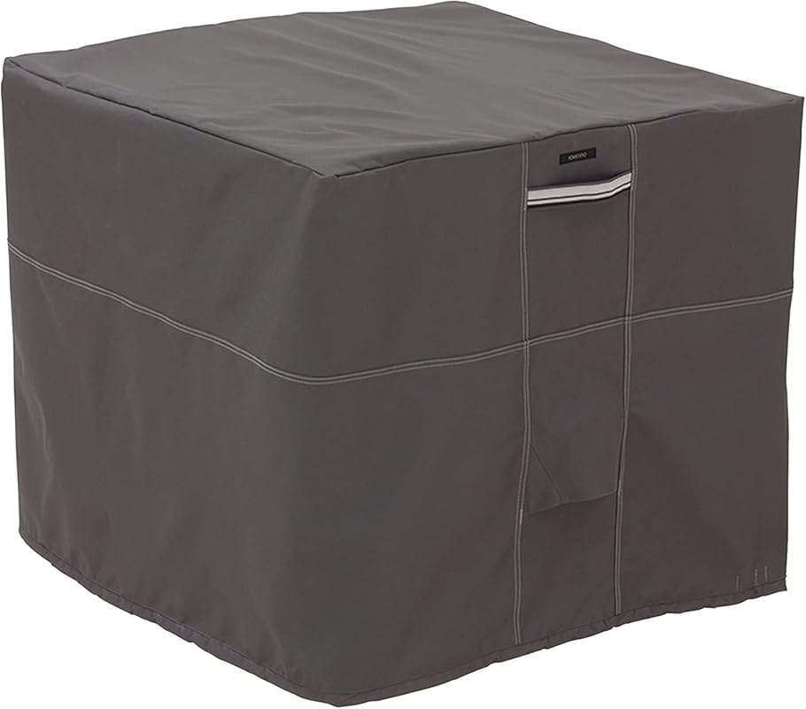 Ravenna Water-Resistant Square Air Conditioner Cover, 34 Inch, Outdoor