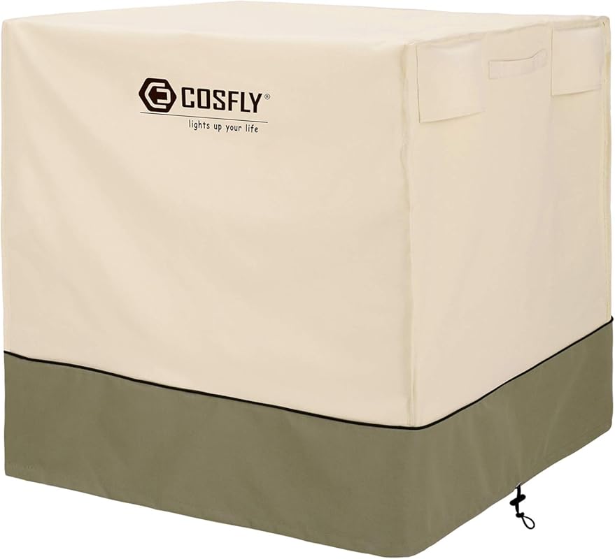 Durable Water-Resistant AC Cover for Outside Units, Fits 36