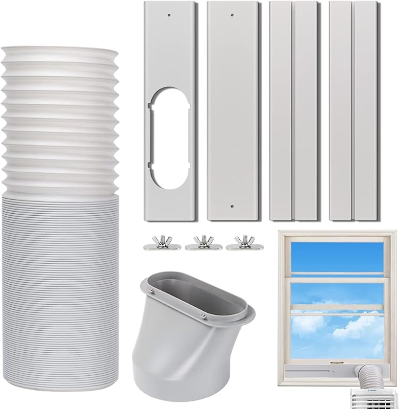 Adjustable LG Portable Air Conditioner Vent Kit for Sliding Vertical o
