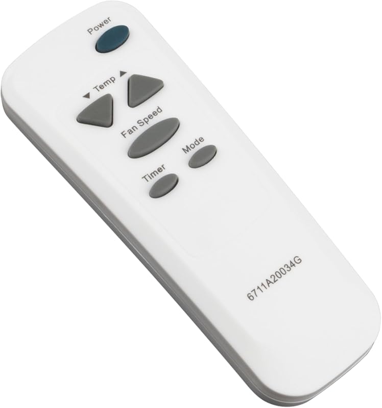 6711A20034G Replace Remote Control fit for LG Window-Type AC Air Condi