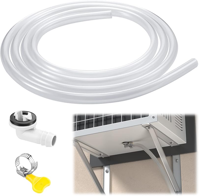 10 Ft Portable Air Conditioner Drain Hose with 3/5
