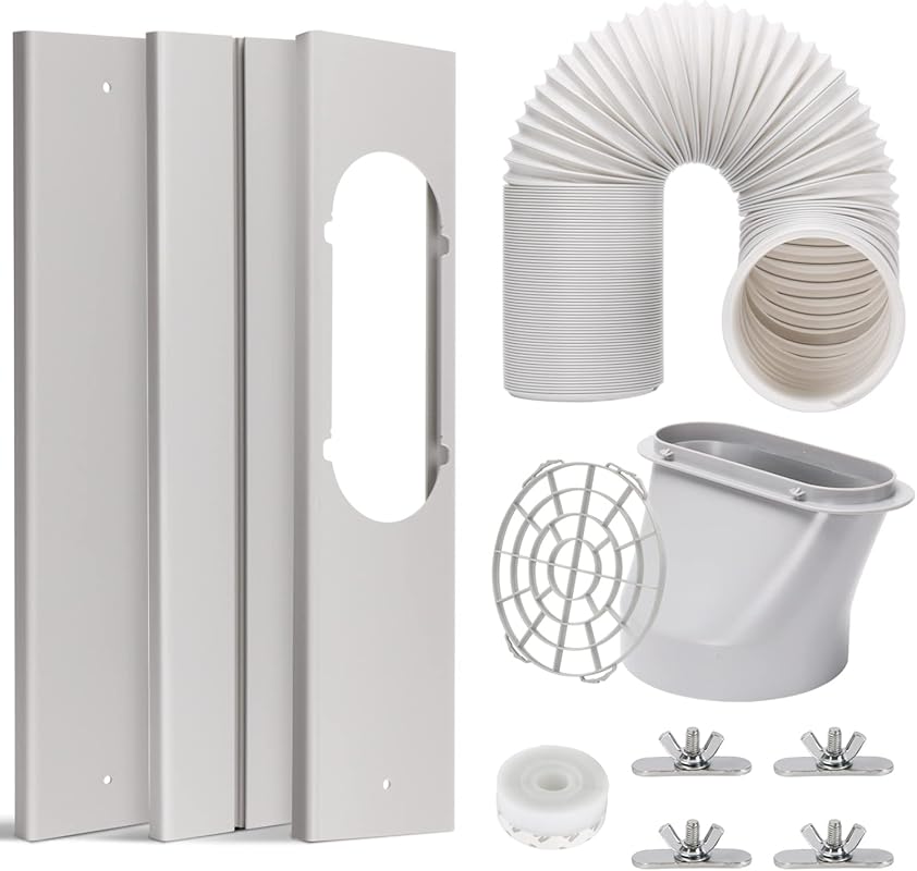 Universal Window AC Vent Kit with Adjustable Seal and 59
