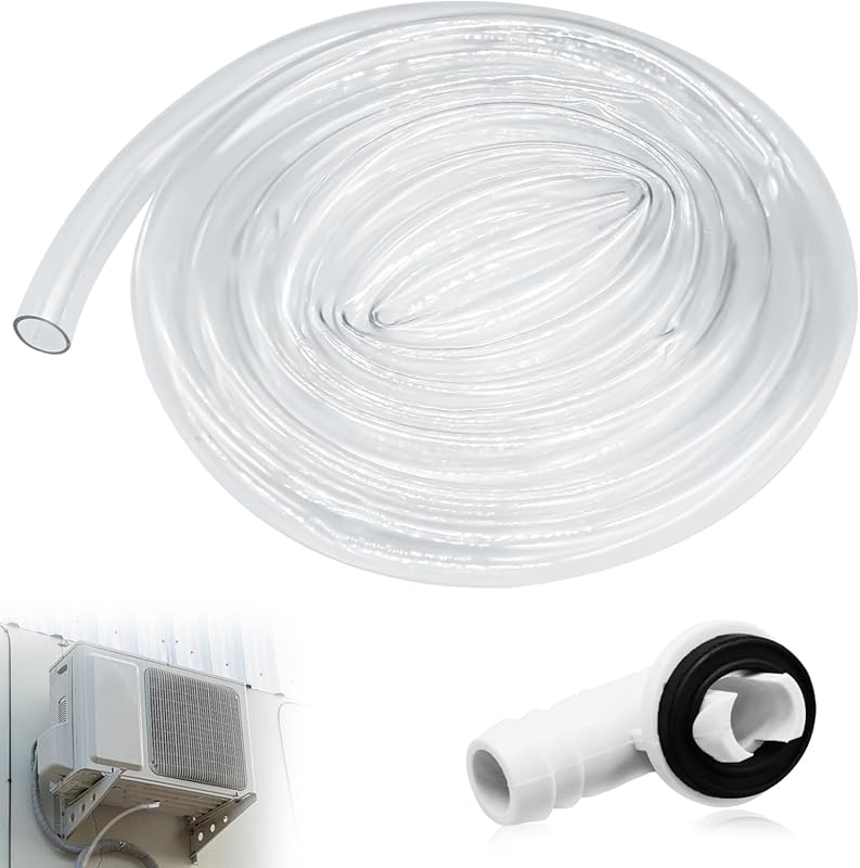 3Ft Portable Air Conditioner Drain Hose, 3/5 Inch Leakproof AC Drain H