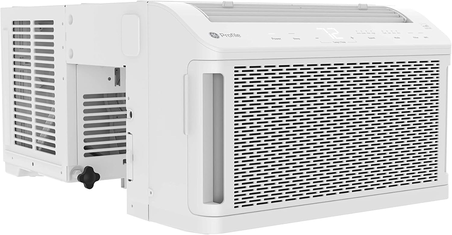 GE Profile 12,200 BTU Inverter Window AC for Large Rooms with Air Puri