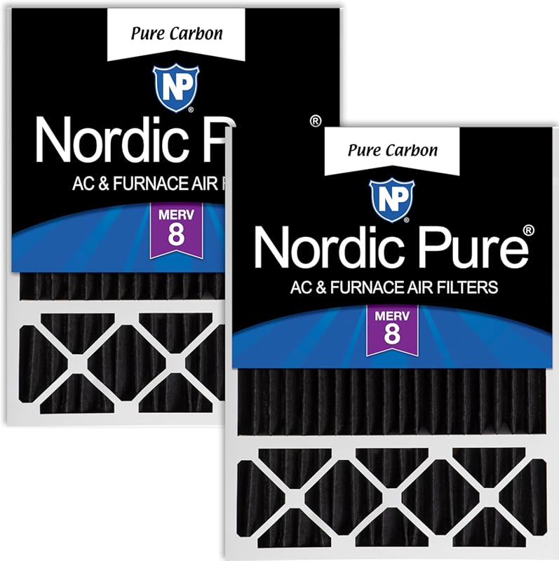 Nordic Pure 20x25x5 Honeywell/Lennox Replacement Odor Reduction Merv