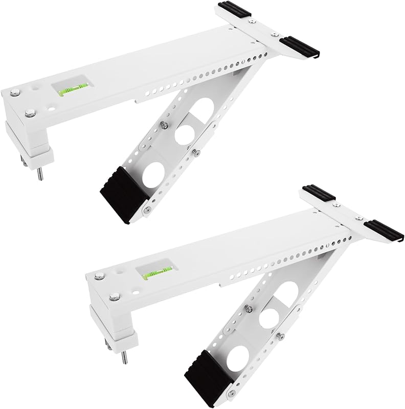 Universal Window AC Support Bracket for 5,000–24,000 BTU Units, Holds 
