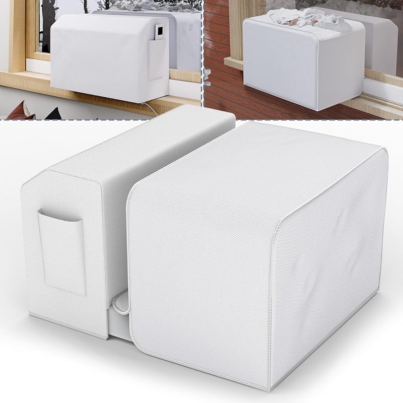 Full Coverage Window AC Cover for U-Shaped Units, Indoor and Outdoor P