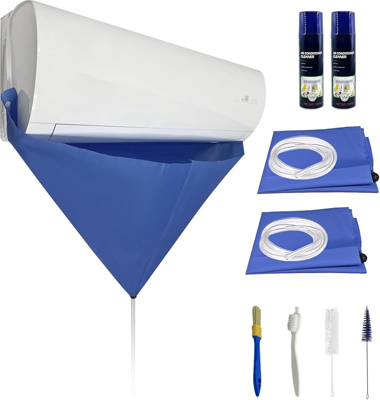 Mini Split Cleaning Kit for Air Conditioner,2 Bottles of air Condition