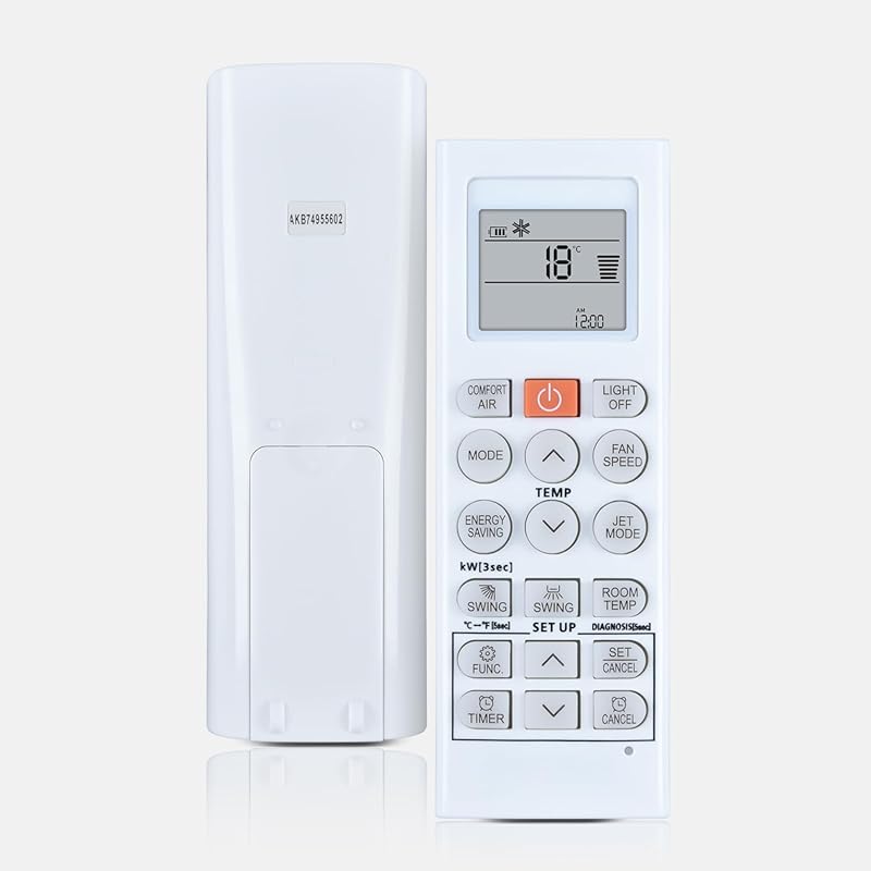 New Replace Remote Control Compatible with LG AC Air Conditioner AKB74