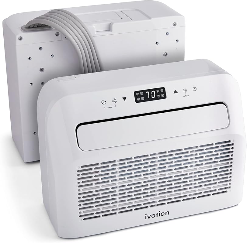 Ivation 6,500 BTU Portable RV Air Conditioner with Digital Display and