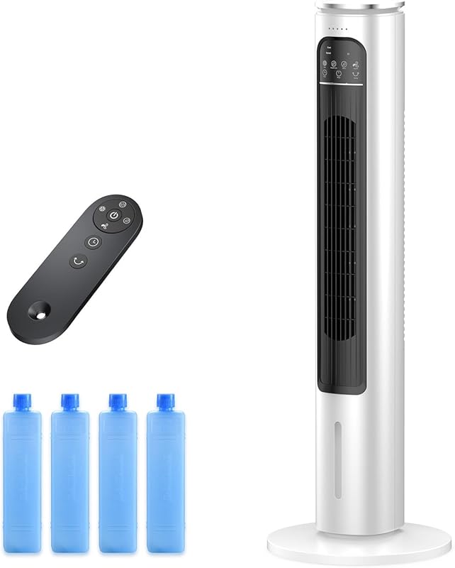 Tall Ductless Air Conditioner with Remote, 12-Hour Timer, and Quiet Ev