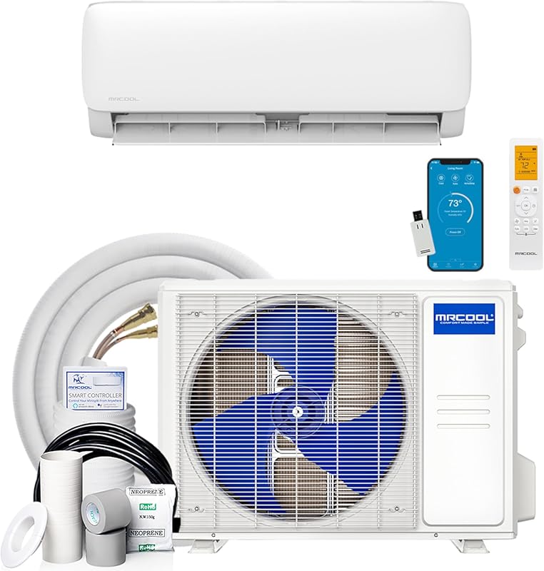 MRCOOL 12000 BTU Ductless Mini Split Air Conditioner and Heat Pump Sys