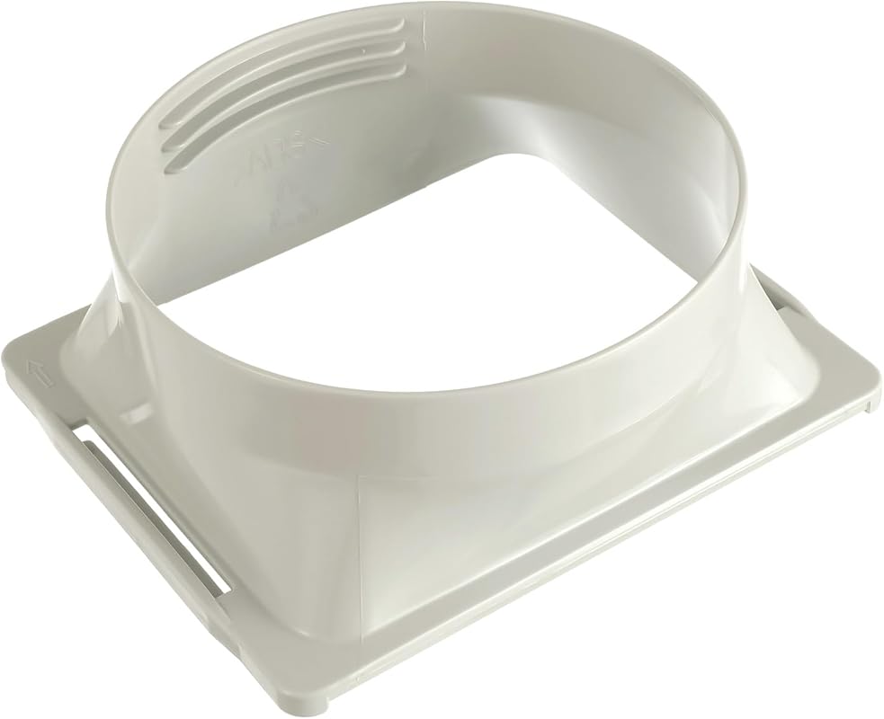 HAUREW Portable Air Conditioner Square Exhaust Hose Coupler 5.9 Inch S