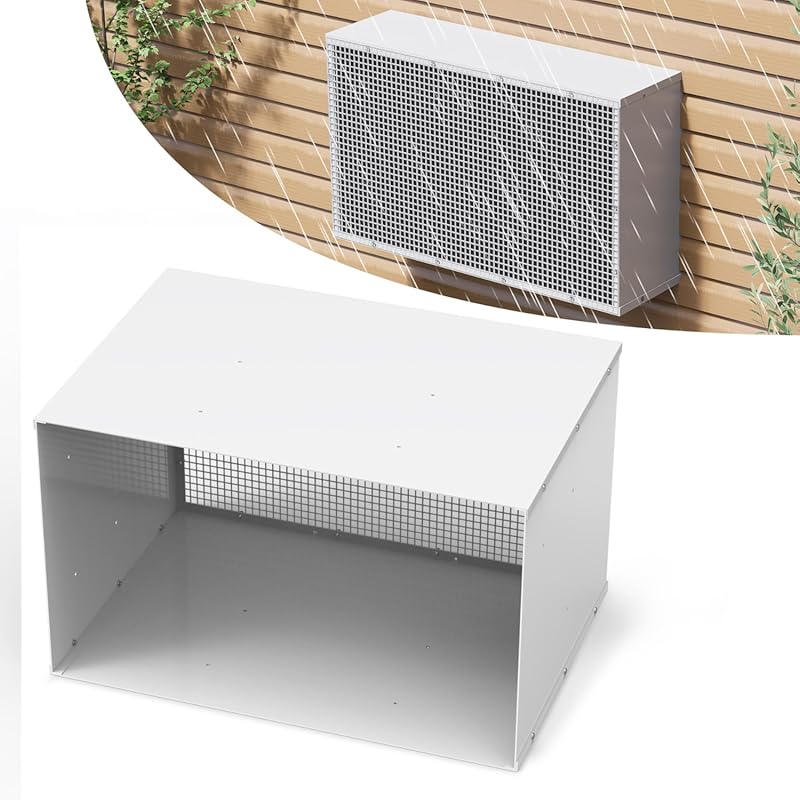 Through the Wall Air Conditioner Sleeve Fits 26-Inch Units with Ventil
