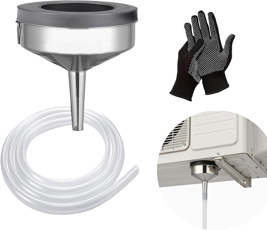 6 Ft Magnetic Window AC Drain Kit for Portable and Mini Split Units