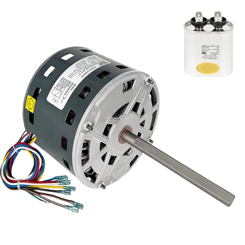 1/3 HP Furnace Blower Motor for Carrier, 1075 RPM, 115V, 4-Speed, Incl