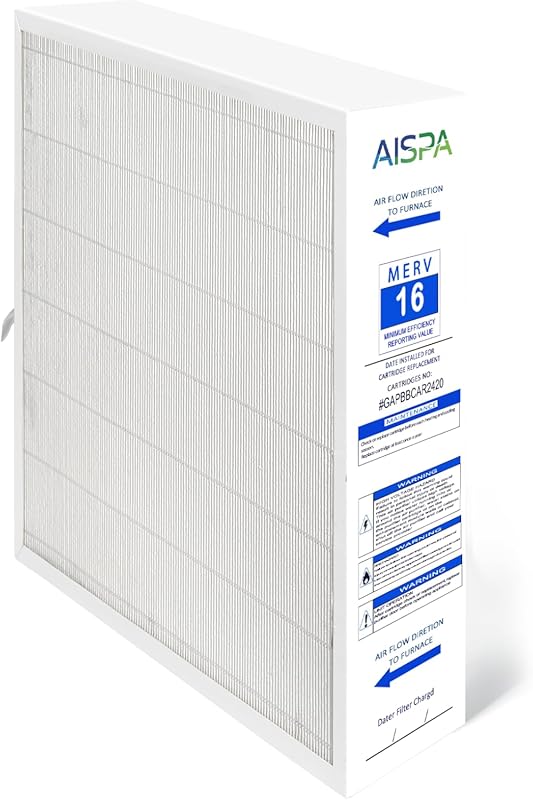 GAPCCCAR2420 MERV 16 Air Purifier Filter, Compatible with Bryant Carri