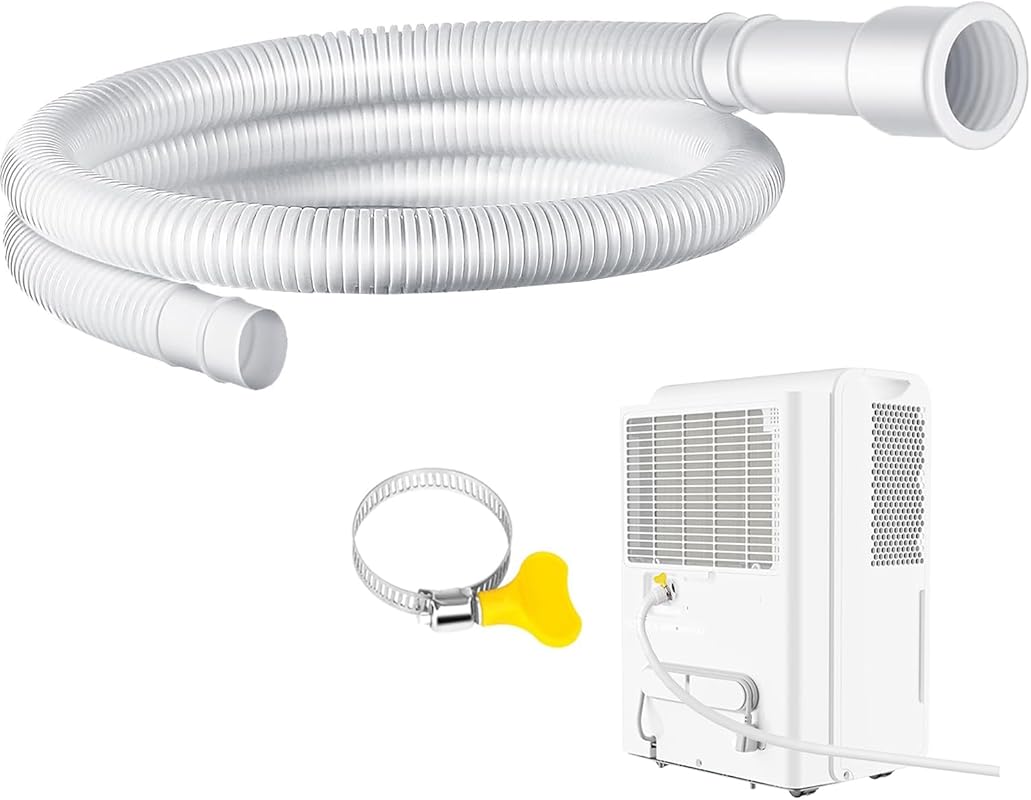 Universal 3.2 Ft Dehumidifier Drain Hose with 3/4
