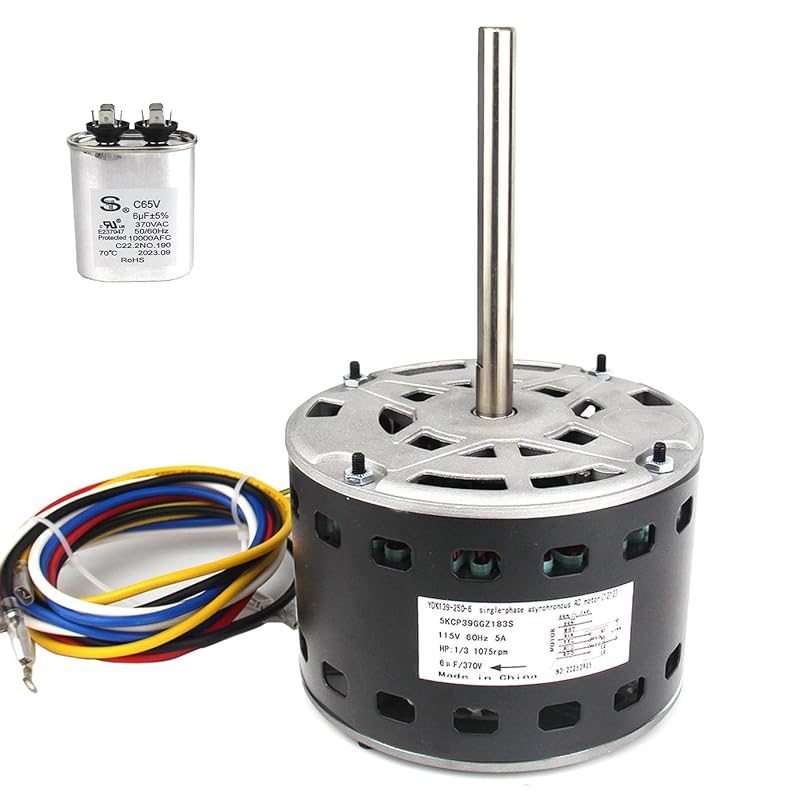 Carrier Replacement Blower Motor 1/3 HP 115V 1075 RPM 4-Speed CWSE CCW