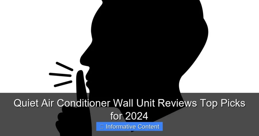 Quiet Air Conditioner Wall Unit Reviews Top Picks for 2024