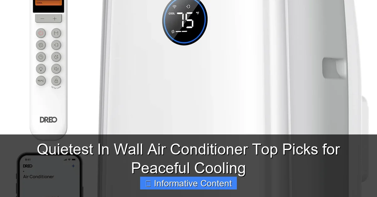 Quietest In Wall Air Conditioner Top Picks for Peaceful Cooling
