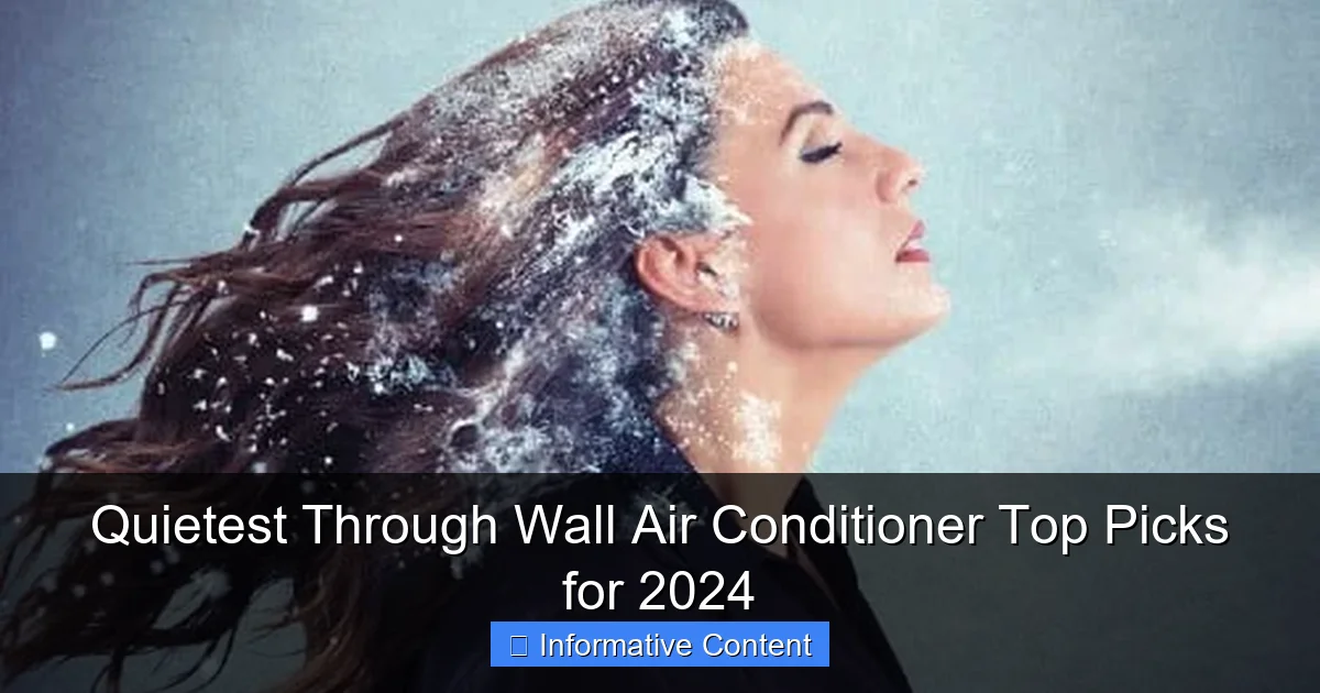 Quietest Through Wall Air Conditioner Top Picks for 2024