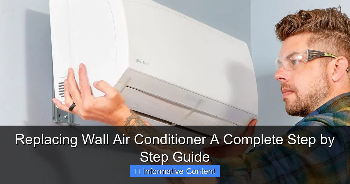 Replacing Wall Air Conditioner A Complete Step by Step Guide